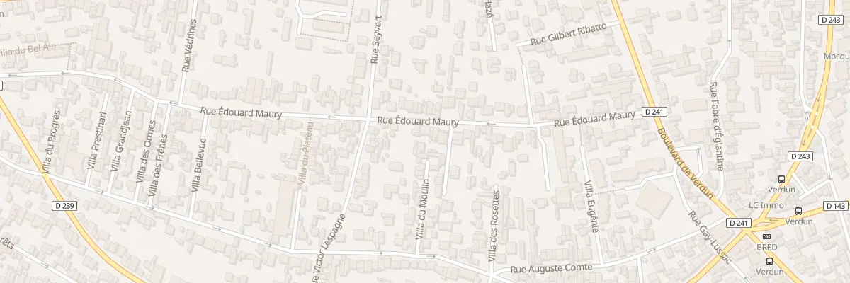 Plan du 87B Rue Édouard Maury à Fontenay-sous-Bois