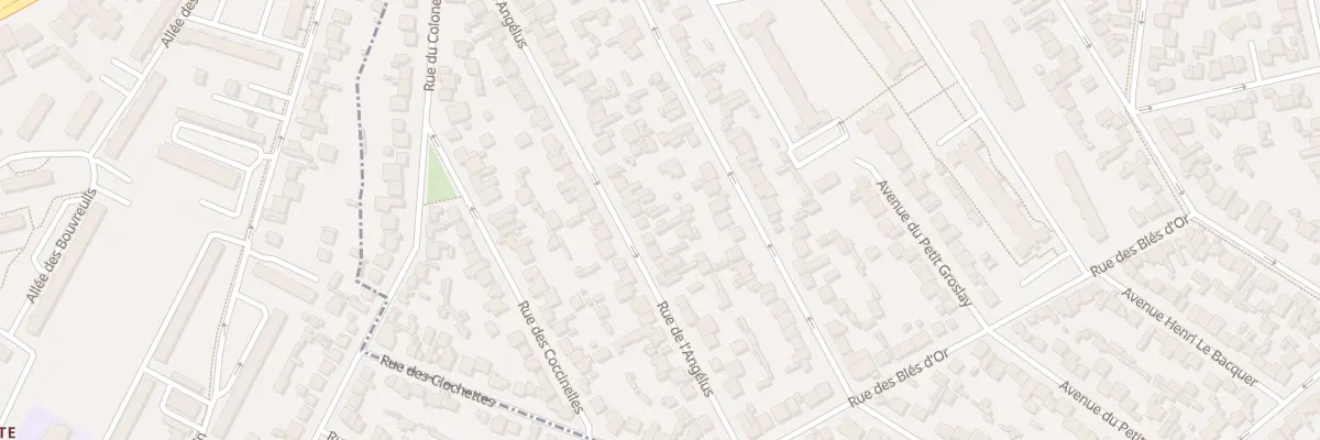 Plan du 47 Rue de l’Angélus au Blanc-Mesnil