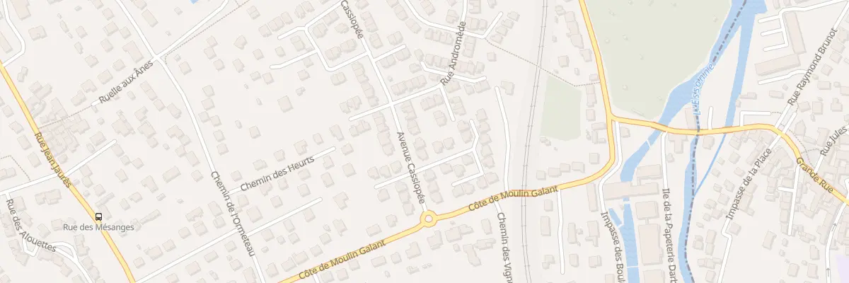 Plan du 89 Av Cassiopée à Villabé