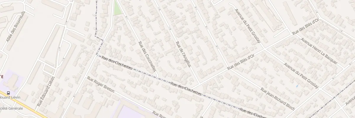 Plan du 62 Rue de l’Angélus au Blanc-Mesnil