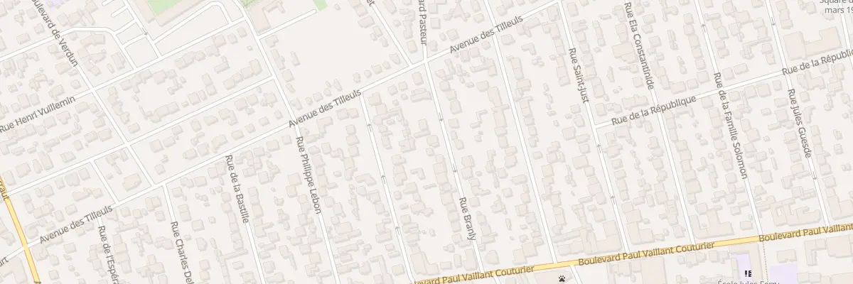 Plan du 23 Rue Branly à Goussainville