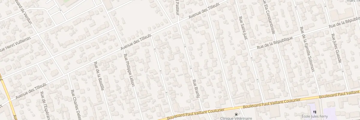 Plan du 21 Rue Branly à Goussainville