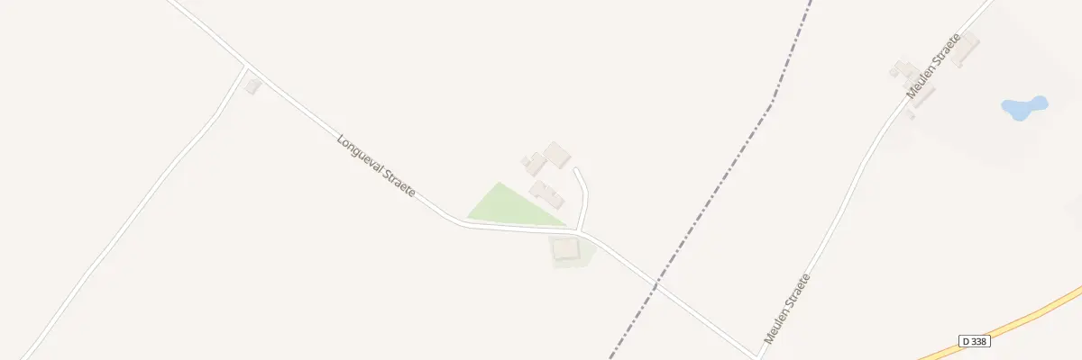 Plan du 987 Rue Longueval Straete à Zermezeele