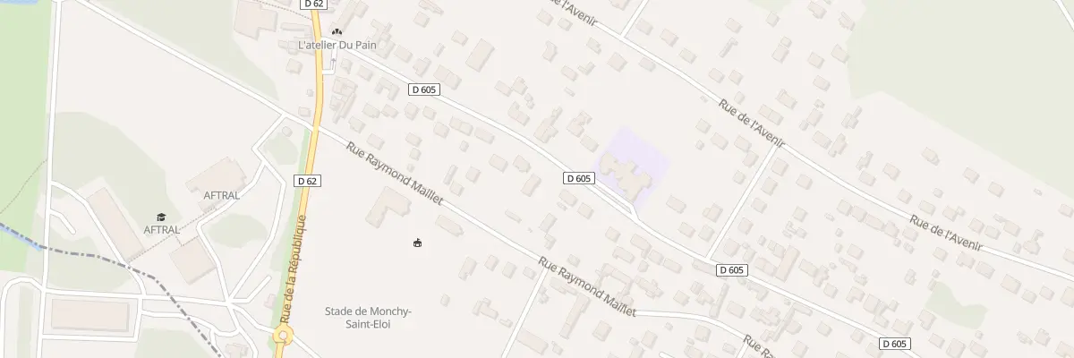 Plan du 26 Rue Eugène Cauchois à Monchy-Saint-Éloi