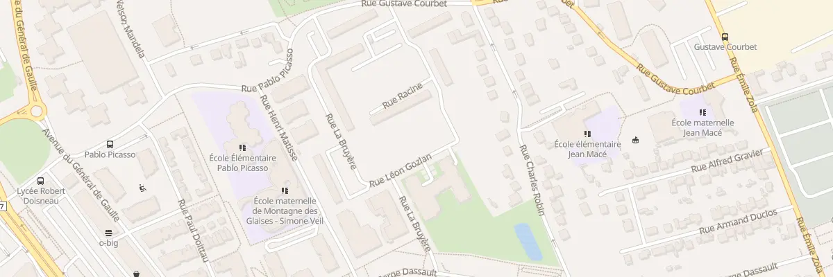 Plan du 4 Rue Leon Gozlan à Corbeil-Essonnes