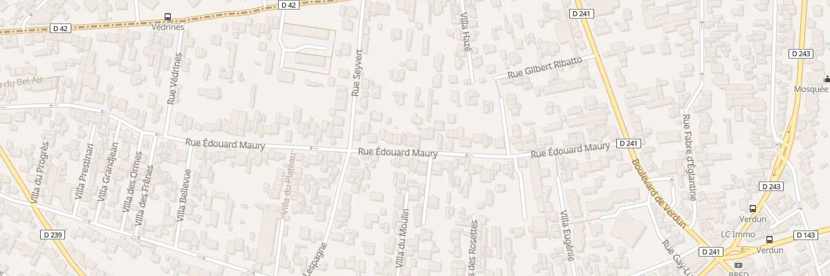 Plan du 56 Rue Édouard Maury à Fontenay-sous-Bois