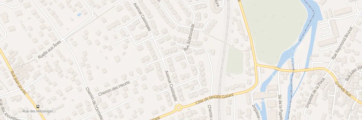 Plan du 51 Rue Andromède à Villabé