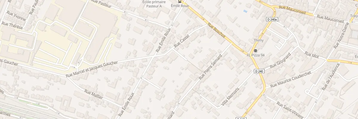 Plan du 21 Rue Castel à Fontenay-sous-Bois