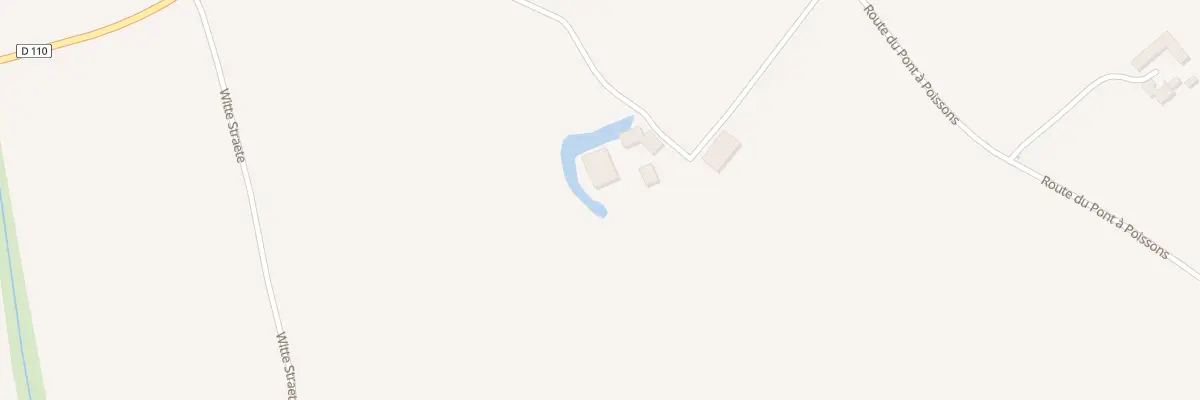 Plan du 2200 D’Rd 110 Rte du Looweg à Quaëdypre