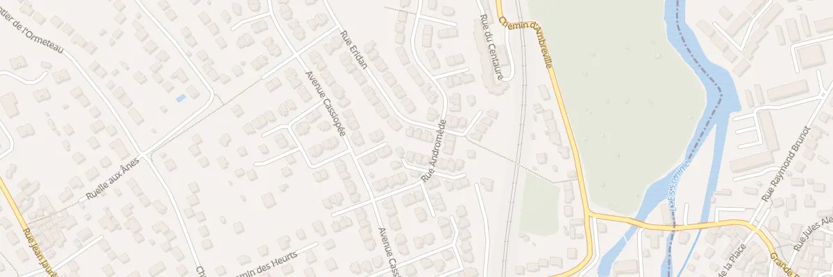 Plan du 52 Rue Eridan à Villabé