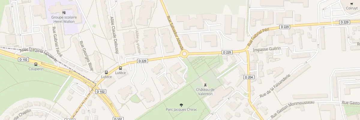 Plan du 4B Rue du Colonel Fabien à Valenton