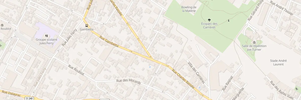Plan du 68 Rue Charles Bassée à Fontenay-sous-Bois