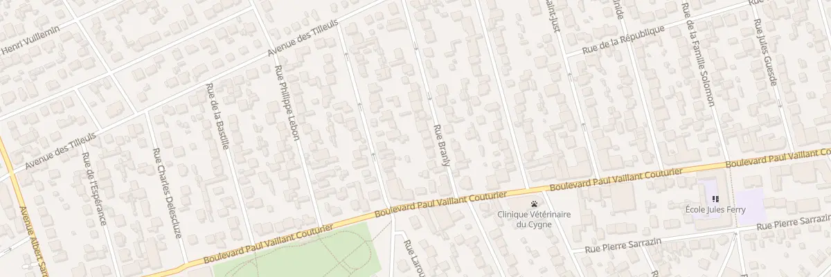 Plan du 9 Rue Branly à Goussainville