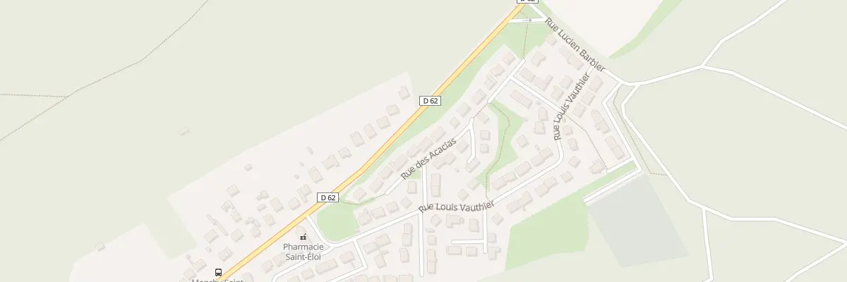 Plan du 12 Rue des Acacias à Monchy-Saint-Éloi