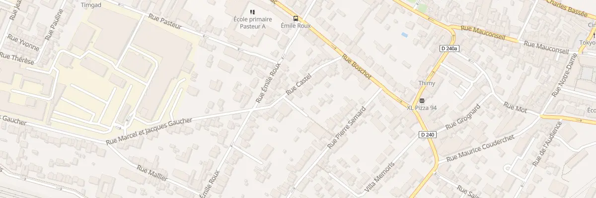 Plan du 19 Rue Castel à Fontenay-sous-Bois