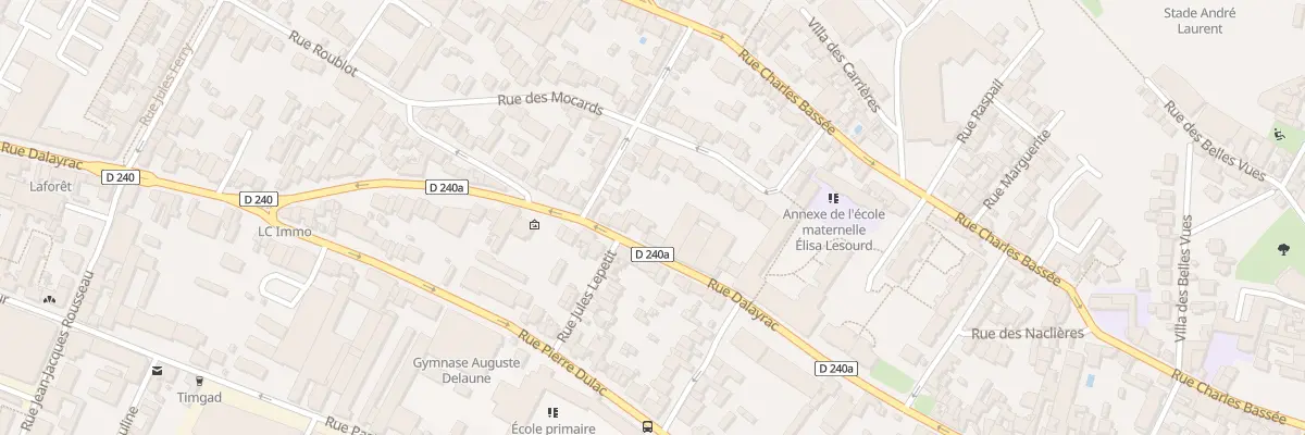Plan du 30 Rue Dalayrac à Fontenay-sous-Bois