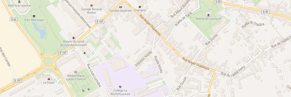 Plan du 4 Imp Niville à Liancourt