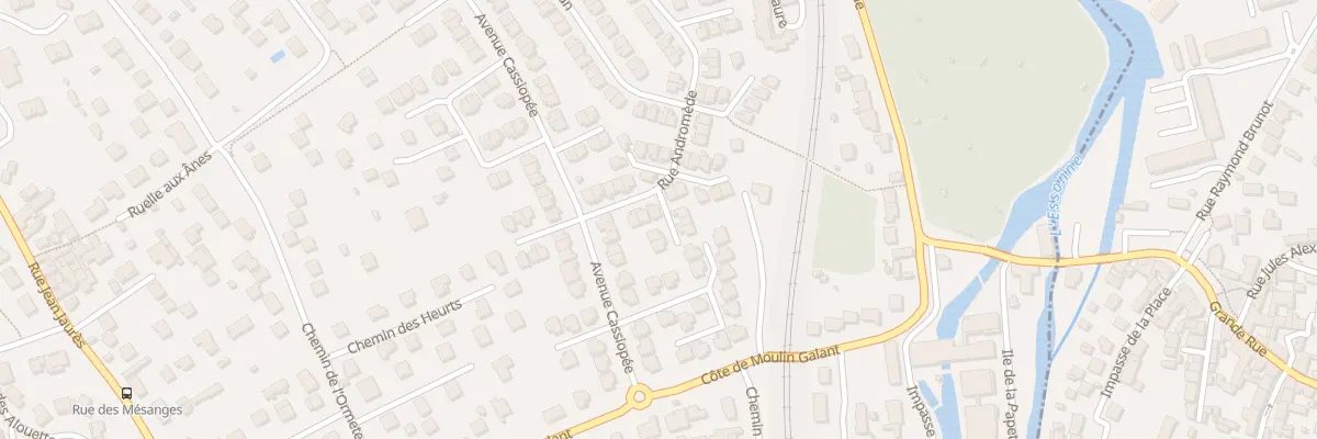 Plan du 49 Rue Andromède à Villabé
