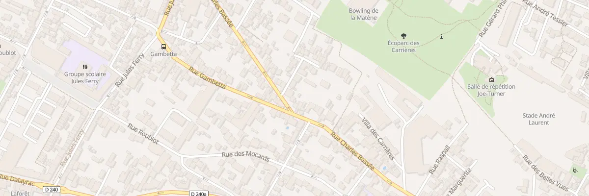 Plan du 66 Rue Charles Bassée à Fontenay-sous-Bois