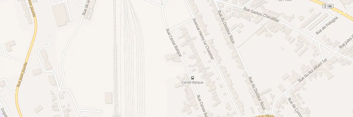 Plan du 32 Rue Cense Balque à Isbergues