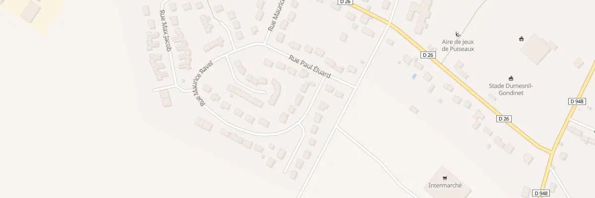 Plan du 4 Rue Hector Berlioz à Puiseaux