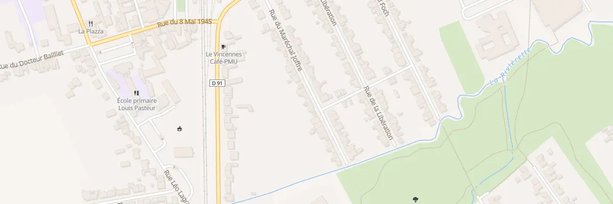 Plan du 30 Rue Joffre à Isbergues