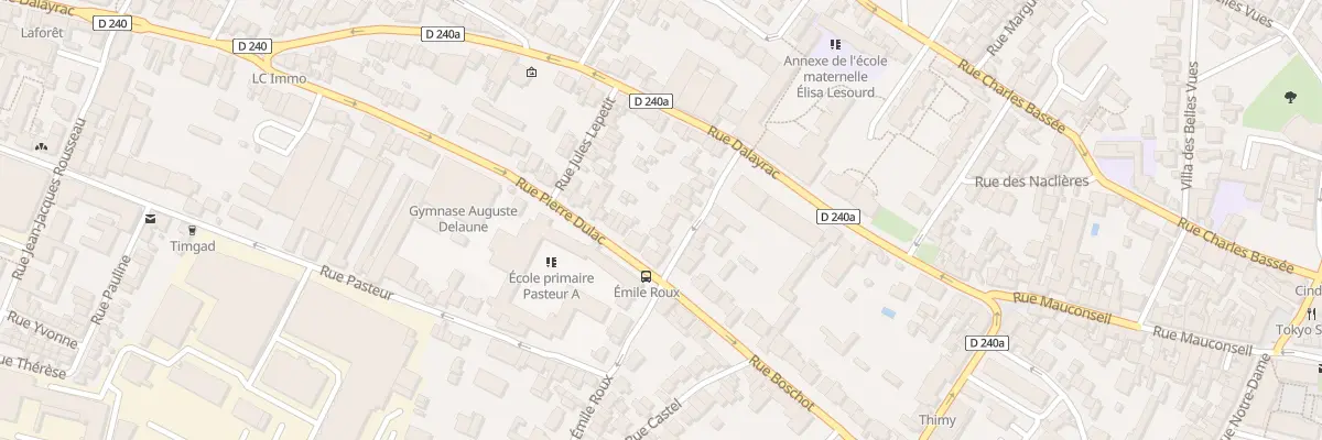 Plan du 14 Rue Émile Roux à Fontenay-sous-Bois