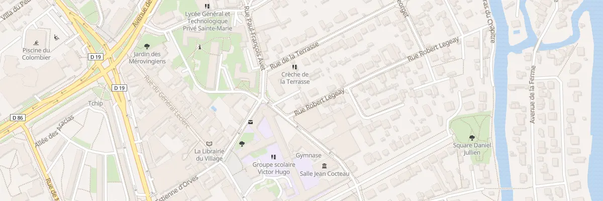 Plan du 3 Rue Robert Legeay à Créteil