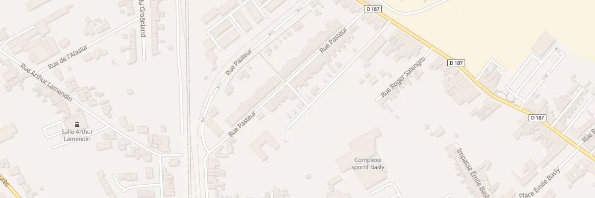 Plan du 49 Rue Pasteur à Isbergues