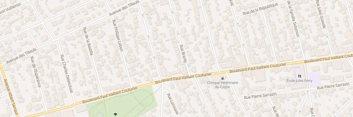 Plan du 5 Rue Branly à Goussainville