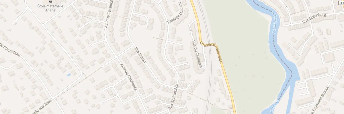 Plan du 29 Rue Andromède à Villabé