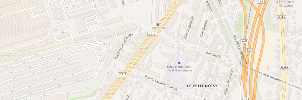 Plan du 64 Av Galliéni à Noisy-le-Sec