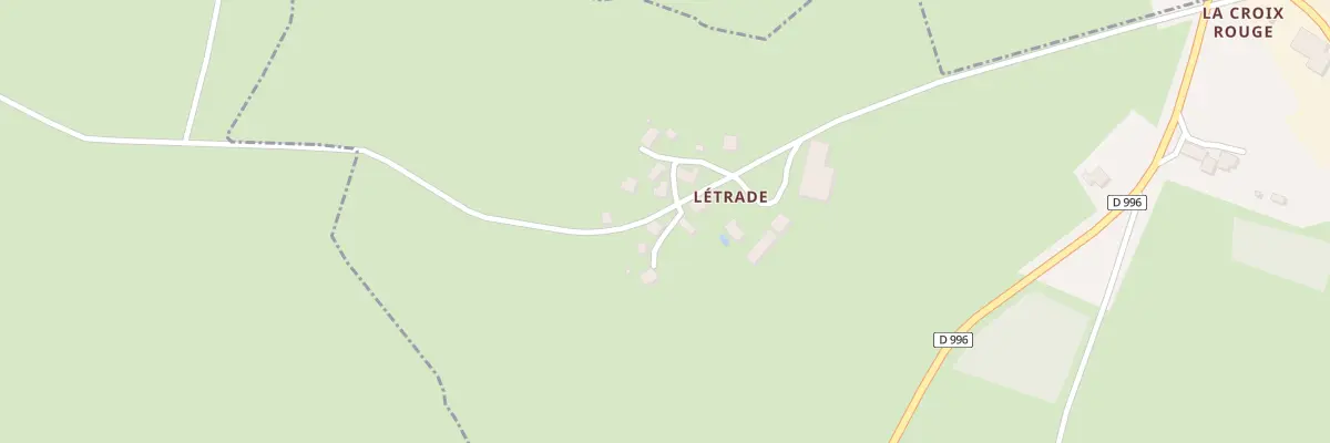 Plan du 7 Letrade aux Mars