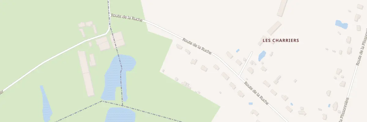 Plan du 27 Rte de la Ruche à Coudroy