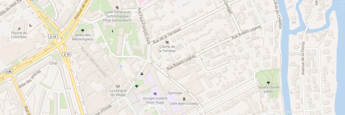 Plan du 5 Rue Robert Legeay à Créteil