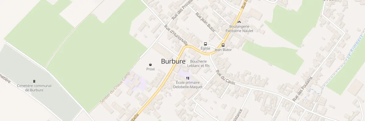 Plan du 11 Rue Noemie Delobelle à Burbure
