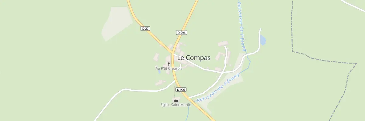 Plan du 5 Le Bourg au Compas