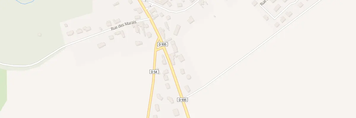 Plan du 8 Rue d’Amiens à Thennes