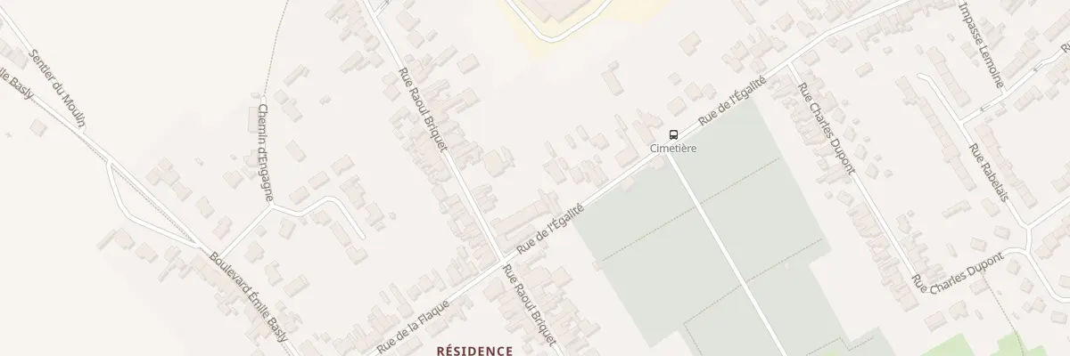 Plan du 11 Rue de l’Egalité à Auchel