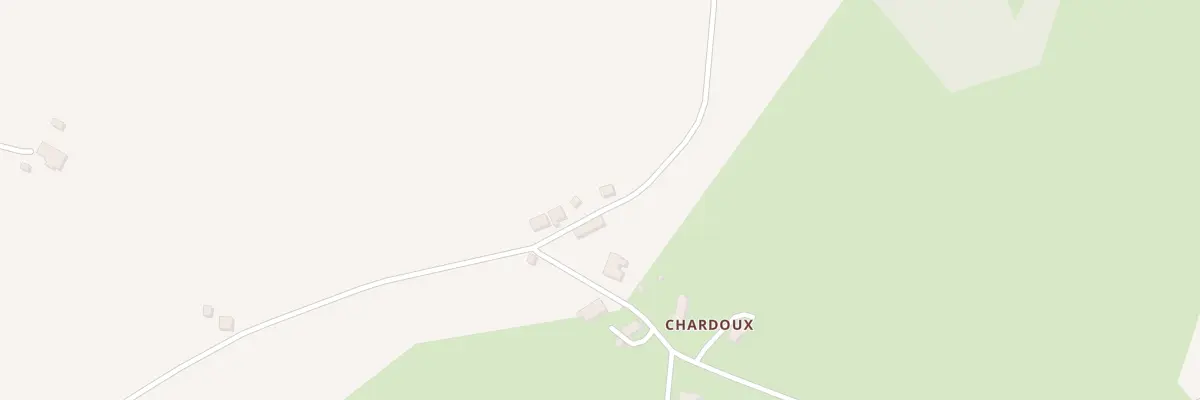 Plan du 5213 Chardoux à Eygurande