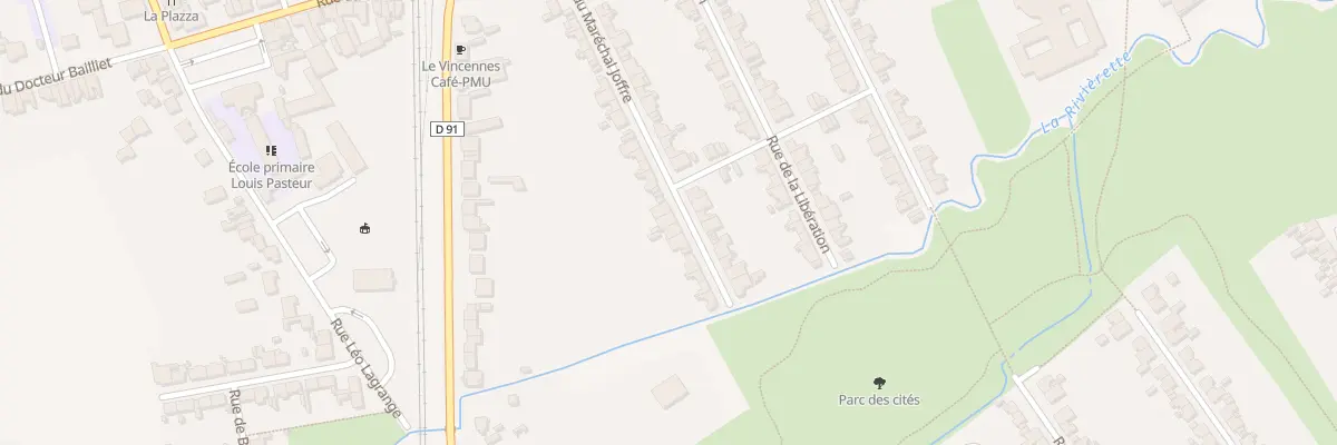 Plan du 36 Rue Joffre à Isbergues