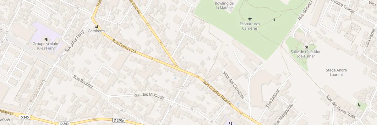 Plan du 60 Rue Charles Bassée à Fontenay-sous-Bois