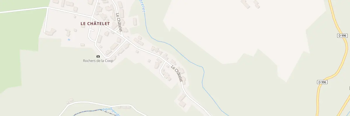 Plan du 41 Le Chatelet à Budelière