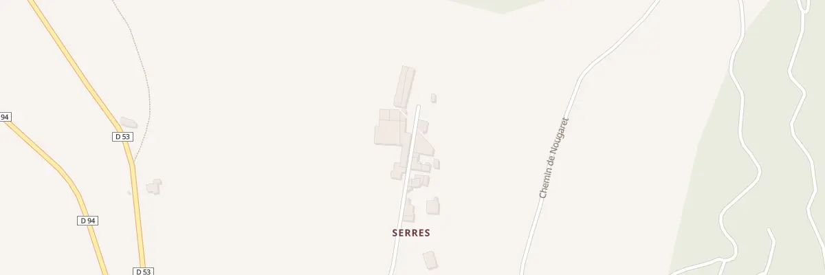 Plan du 5313 Serres à Alban
