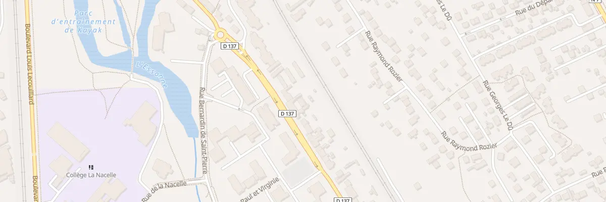 Plan du 21 Rue de la Papeterie à Corbeil-Essonnes