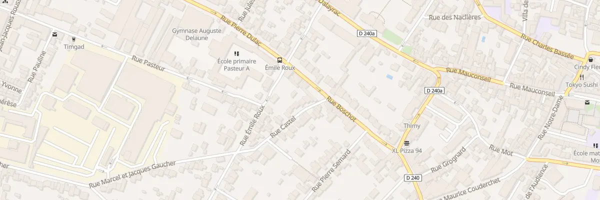 Plan du 6 Rue Castel à Fontenay-sous-Bois