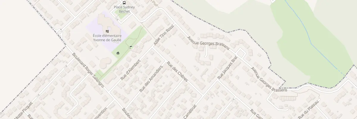 Plan du 12B Rue des Chenes à Goussainville