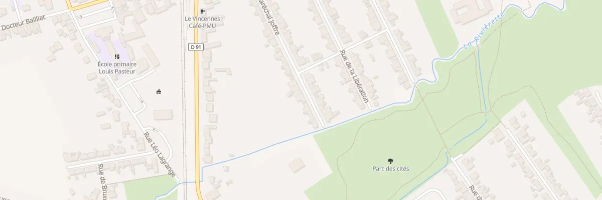 Plan du 40 Rue Joffre à Isbergues