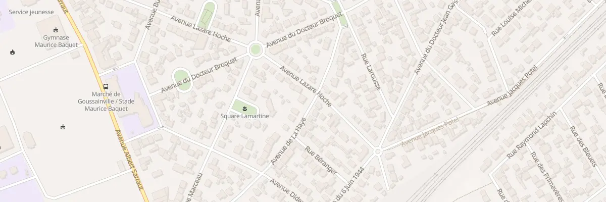 Plan du 45 Av de la Haye à Goussainville