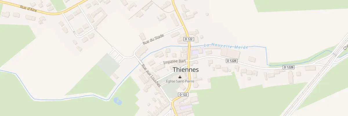 Plan du 5 Imp Bart à Thiennes